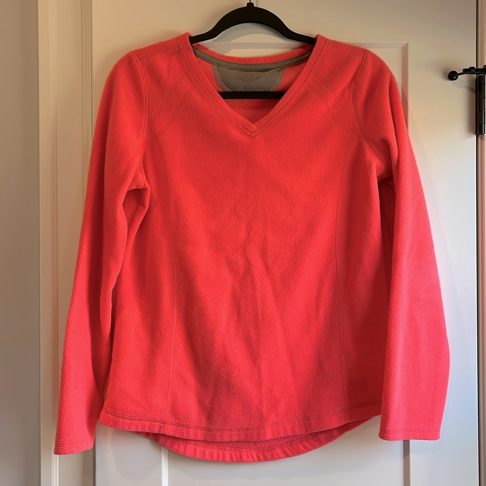 Hot Pink Fleece Pullover